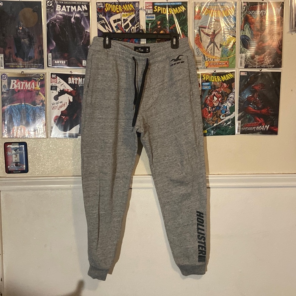 Grey Hollister Joggers